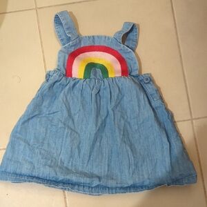 Hanna Andersson Light Blue Denim Dress